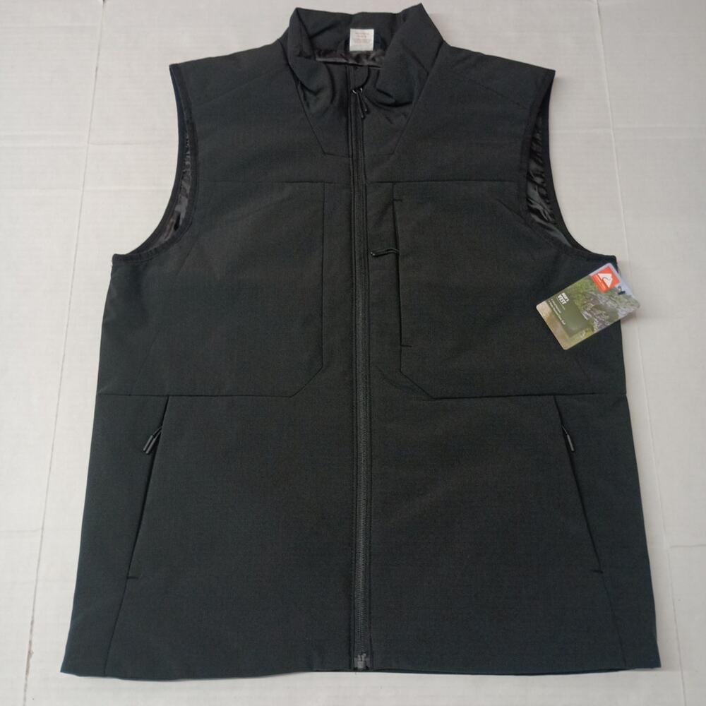 Ozark Trail Black Wind Resistent Vest Men's Size M (38-40)